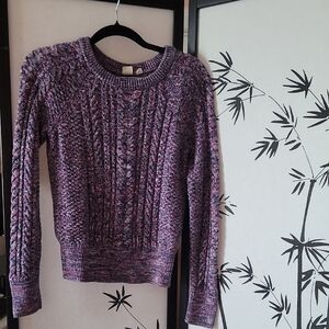 GAP Women's Multicolor Cable Knit Sweater